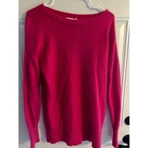 Vineyard Vines Sweater Womens Size S Pink Long Sleeve 1/4 Zip Cashmere Blend